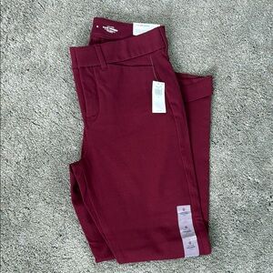 Old Navy Burgundy Pants